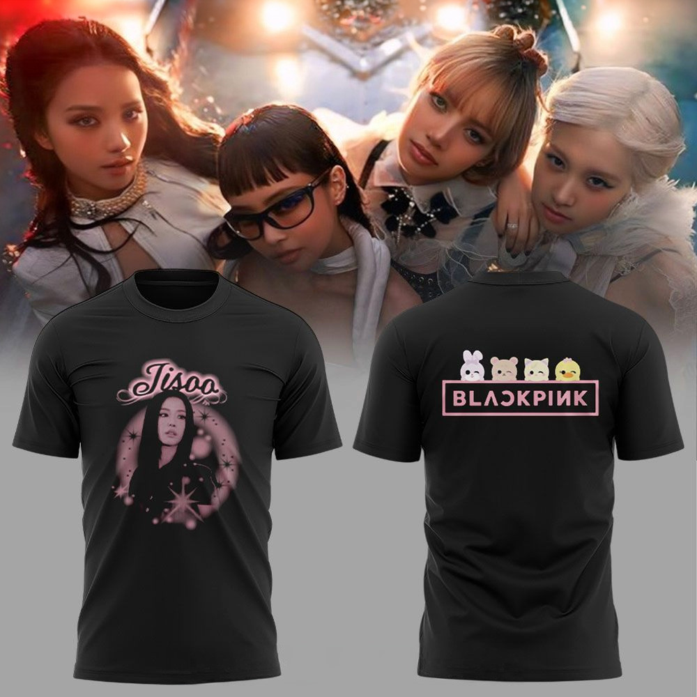 Blackpink Jump Pop-Up Collection T-Shirt Jisoo Blackpink Merch Gifts For Sister