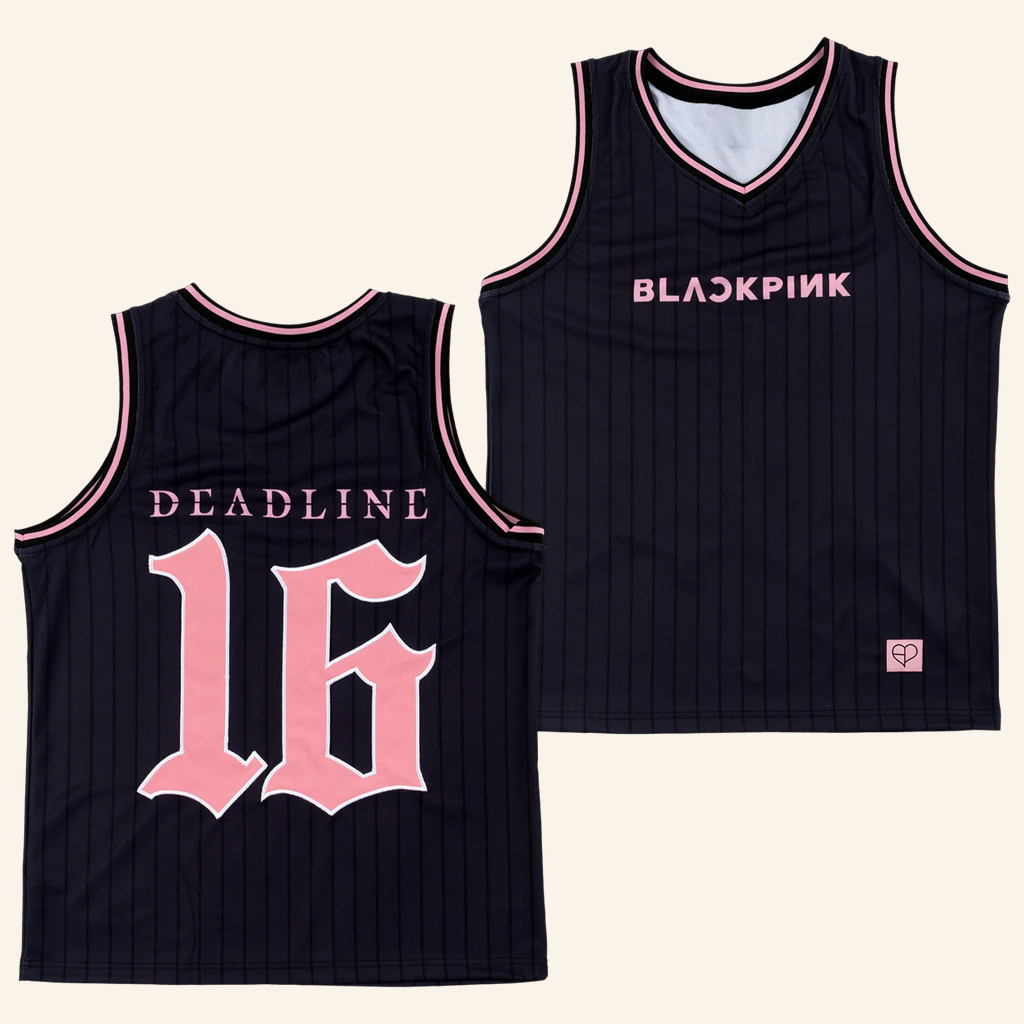 BLACKPINK Merch BLACKPINK Basketball Jersey Black Birthday Gift For Her
