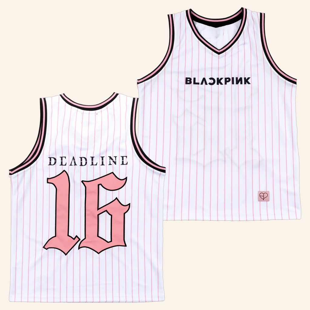 BLACKPINK Merch BLACKPINK Basketball Jersey White Birthday Gift For Girlfriend BLACKPINK Merch BLACKPINK Basketball Jersey White Birthday Gift For Girlfriend