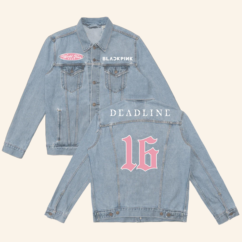 BLACKPINK Merch BLACKPINK Denim Jacket Presents For Music Lovers