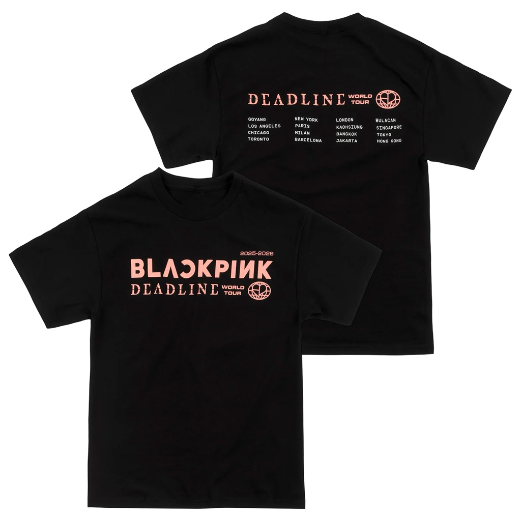 BLACKPINK Merch BLACKPINK World Tour T-Shirt Gifts For Music Fans
