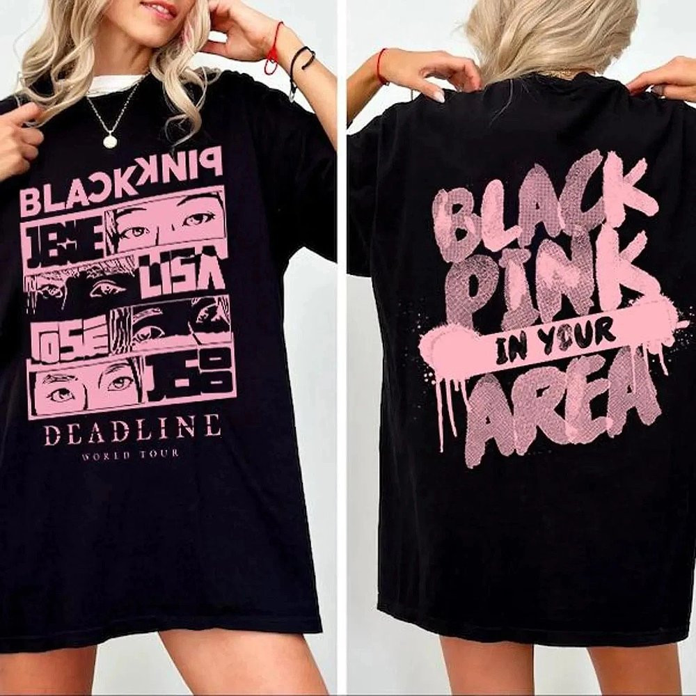 Blackpink World Tour 2025 Concert T-Shirt Best Gift For Fans