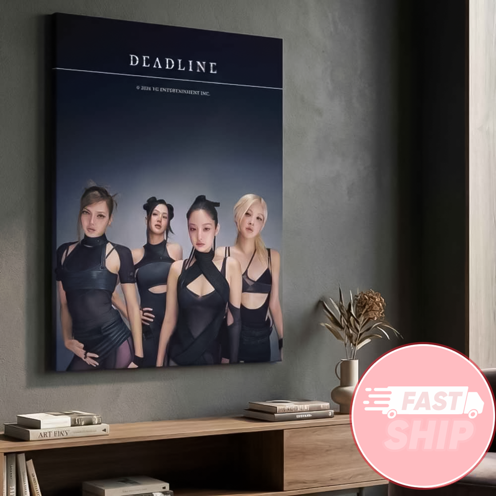 Blackpink YG Entertainment 3rd Mini Album Deadline Release 2026 Event Poster Wall Art Decor