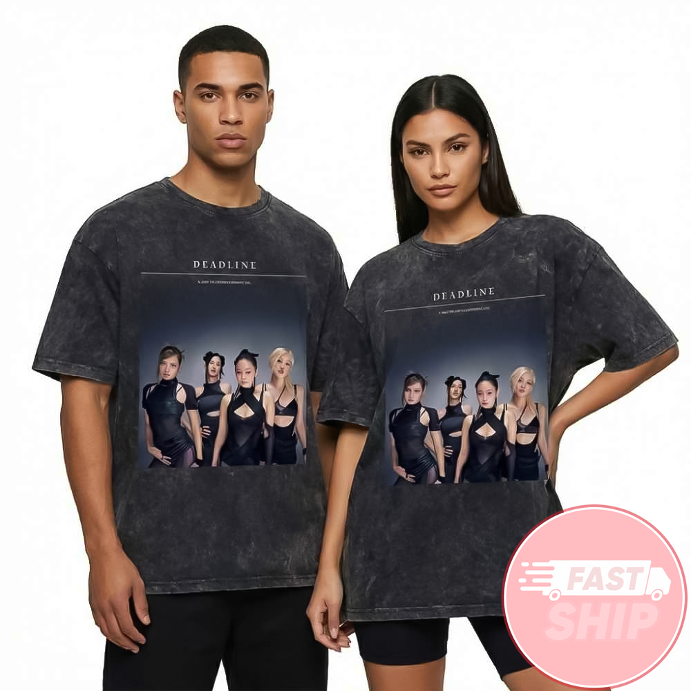 Blackpink YG Entertainment 3rd Mini Album Deadline Release 2026 Event Washed T-Shirt