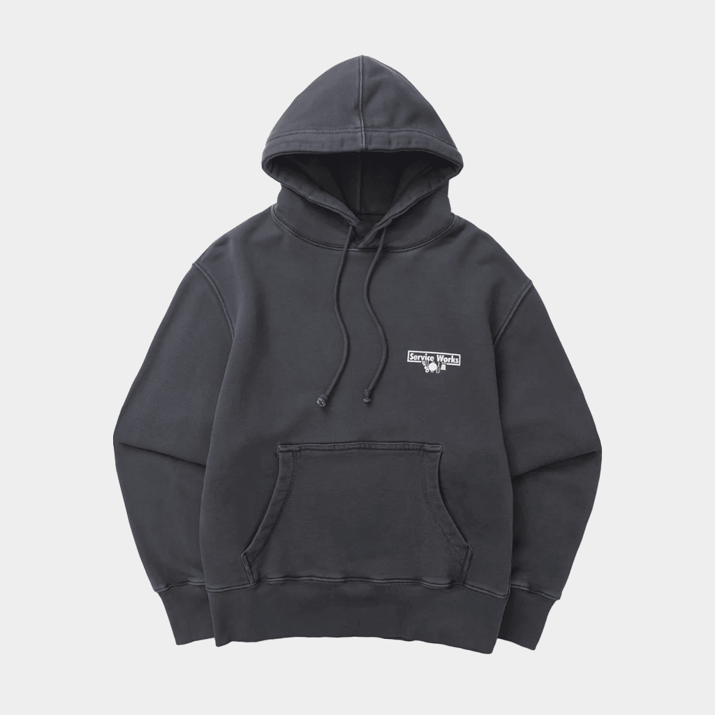 Blacksmith Merch Service Works Loopback Hoodie Birthday Present For Husband-1