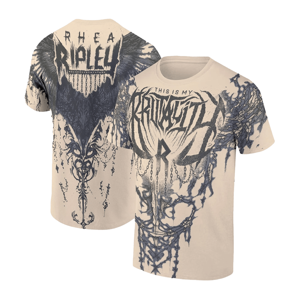 Blackwork Brutality Shirt Rhea Ripley Merch Best Gift for Dad Wrestling Fan Shirt