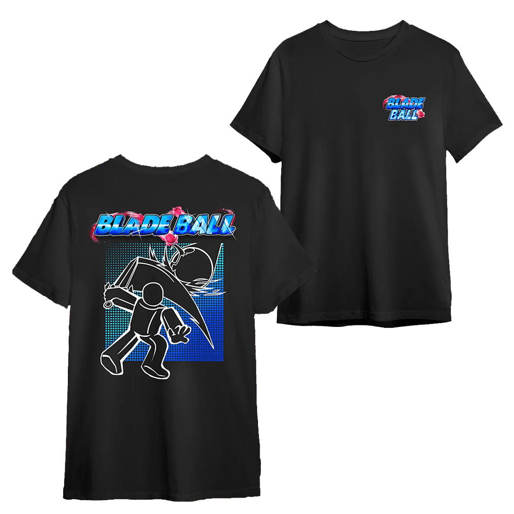 Blade Ball Merch T-Shirt Roblox Blade Ball Merchandise Best Gifts For Fans Game Lovers