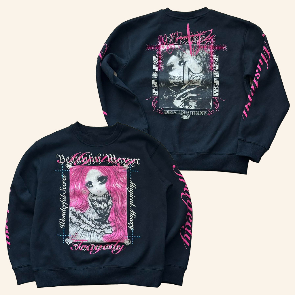 Bladee Martyr Tour Merch Sweatshirt Drain Gang Apparel Christmas Gifts For Sister