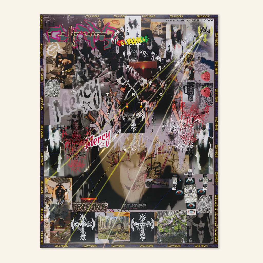 Bladee Merch Cold Visions Aim Nothyng Thawing Future Poster Gifts For Rock Fans