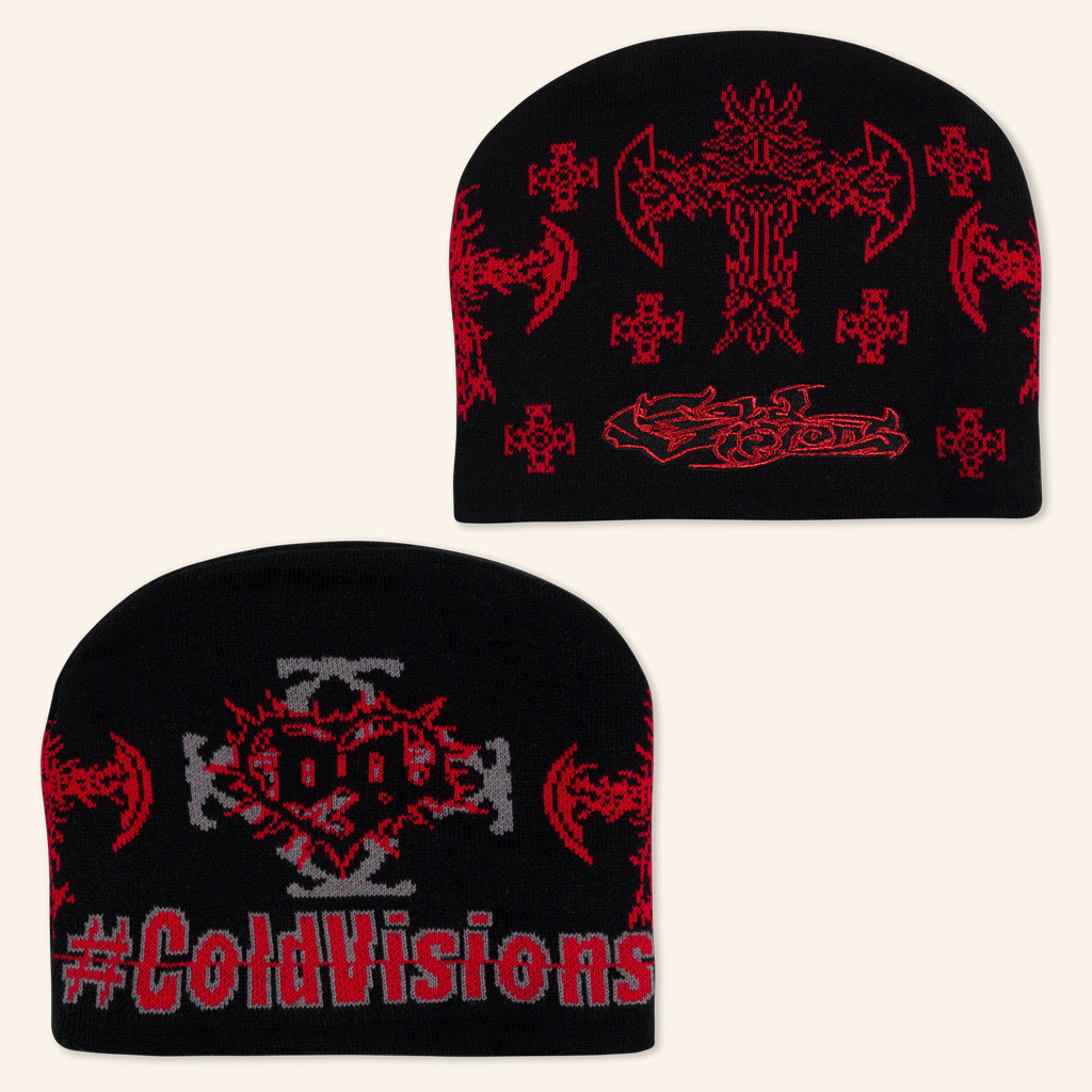 Bladee Merch Cold Visions Beanie Christmas Gifts For Rock Fans Bladee Merch Cold Visions Beanie Christmas Gifts For Rock Fans