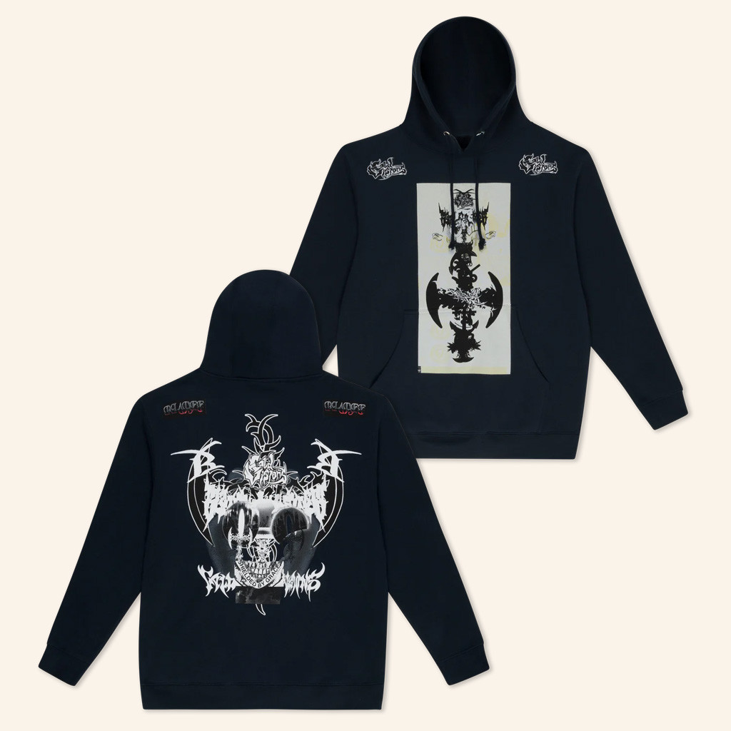 Bladee Merch Cold Visions CV Anchor Hoodie Christmas Gift Ideas For Rock Lovers Bladee Merch Cold Visions CV Anchor Hoodie Christmas Gift Ideas For Rock Lovers