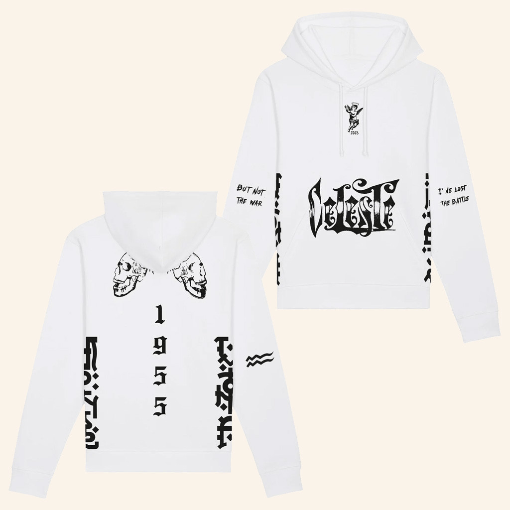 Blanco Merch Black Tattoo Hoodie I've Lost The Battle Hoodie Christmas Presents For Him