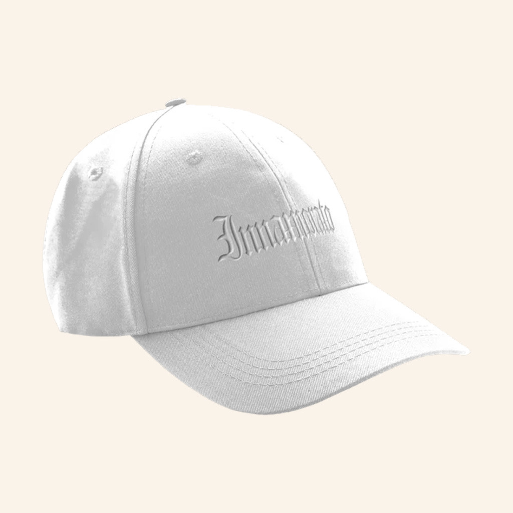 Blanco Merch Innamorato White Hat Embroidered Birthday Present For Husband Blanco Merch Innamorato White Hat Embroidered Birthday Present For Husband