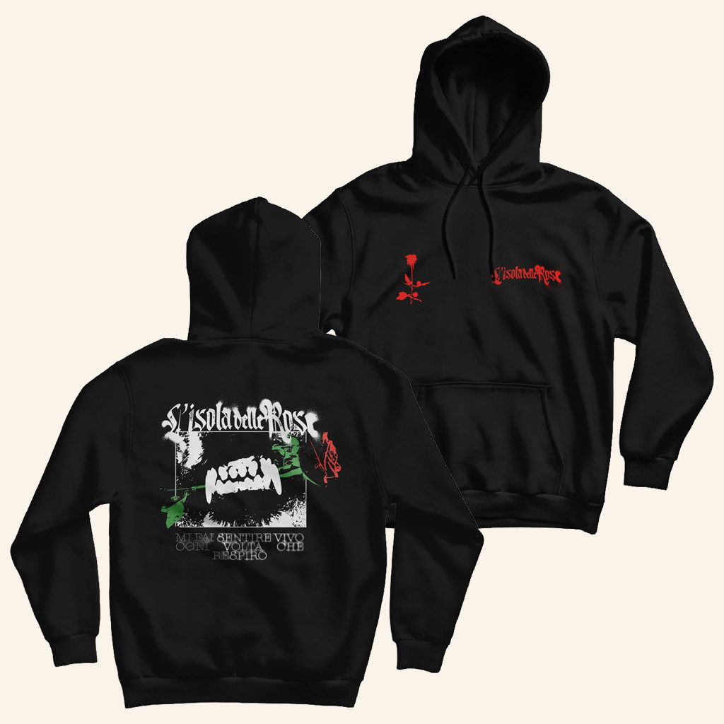 Blanco Merch L'Isola Delle Rose Hoodie Christmas Ideas For Wife Blanco Merch L'Isola Delle Rose Hoodie Christmas Ideas For Wife