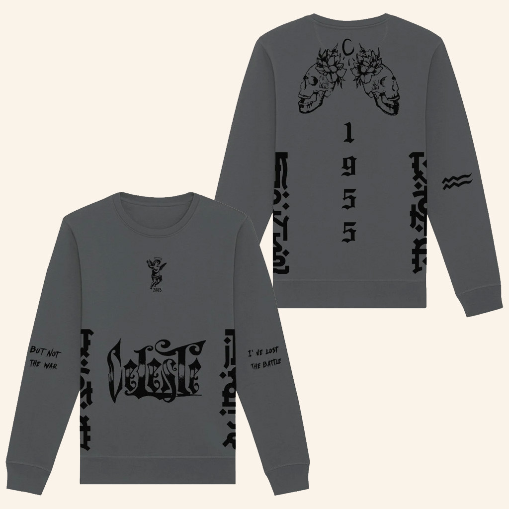 Blanco Merch Tattoo Grigia Sweatshirt I've Lost The Battle Sweatshirt Xmas Gifts For Him