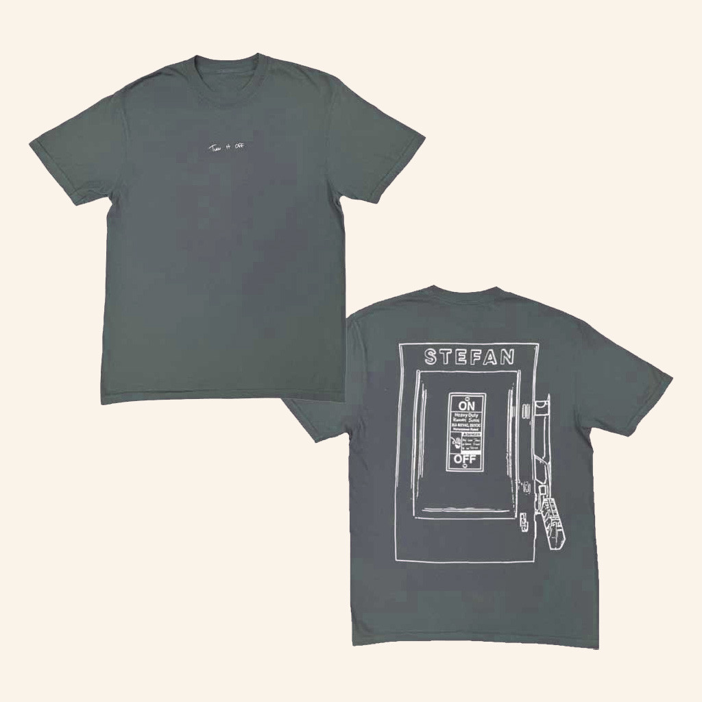 Blank Clo Merch Paul Wesley Turn It Off T-Shirt Birthday Ideas For Husband Blank Clo Merch Paul Wesley Turn It Off T-Shirt Birthday Ideas For Husband