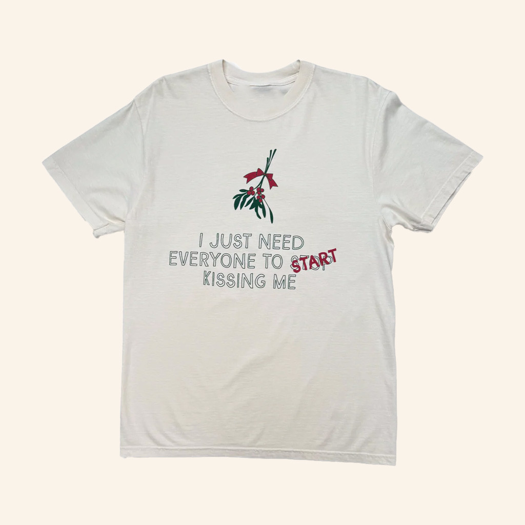 Blank Clo Merch Start Kissing Me T-Shirt Christmas Gifts For Friends
