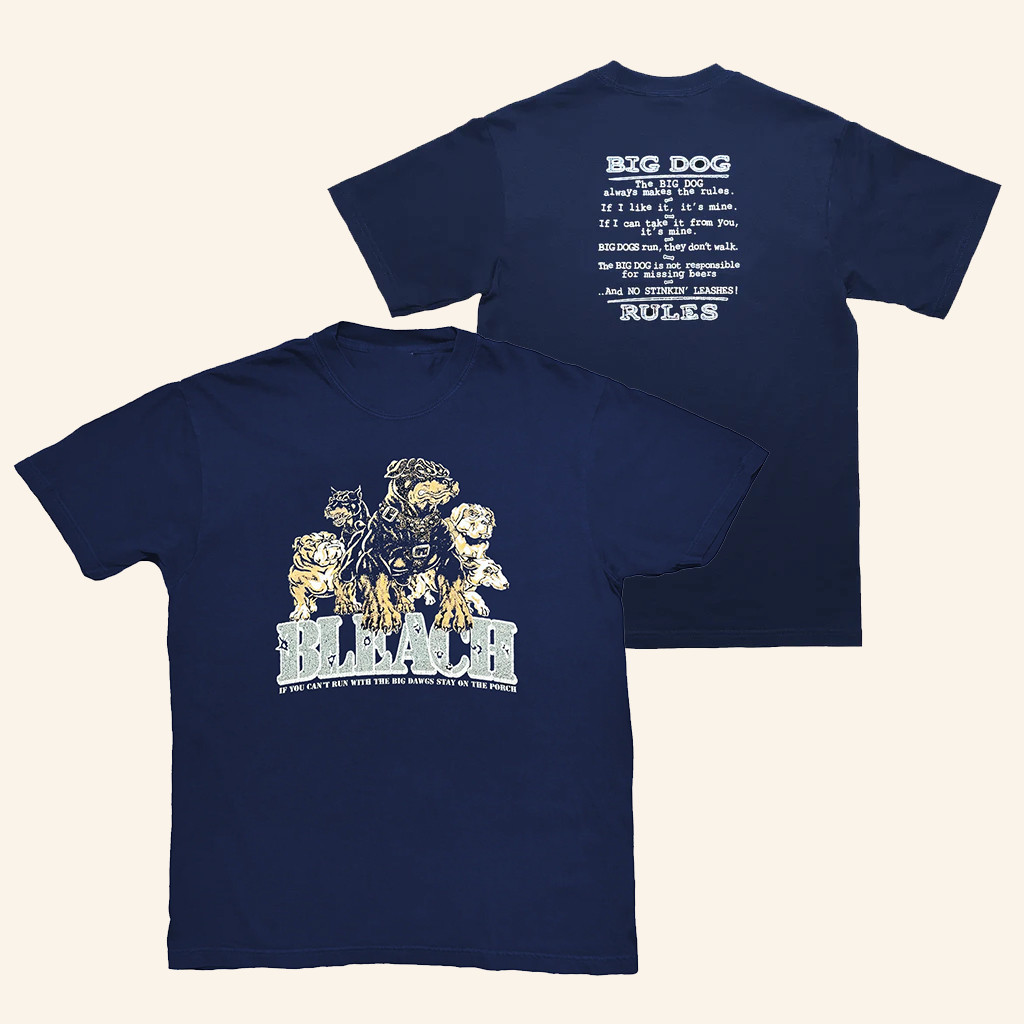 Bleach USA Merch Big Dawgs Shirt Big Dog Rules T-Shirt Gifts Ideas For Husband