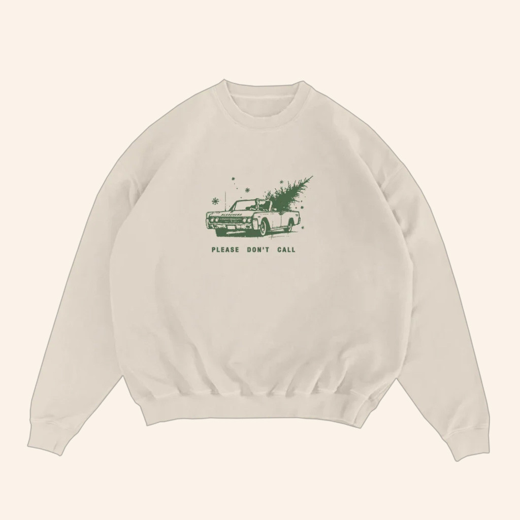 Bleachers Merch Please Don't Call Sweatshirt Christmas Gifts For Rock Music Lovers