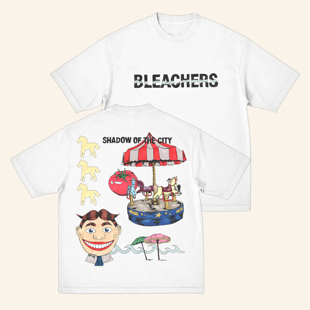 Bleachers Merch Shadow Of The City 2025 T-Shirt Cool Gifts For Rock Lovers