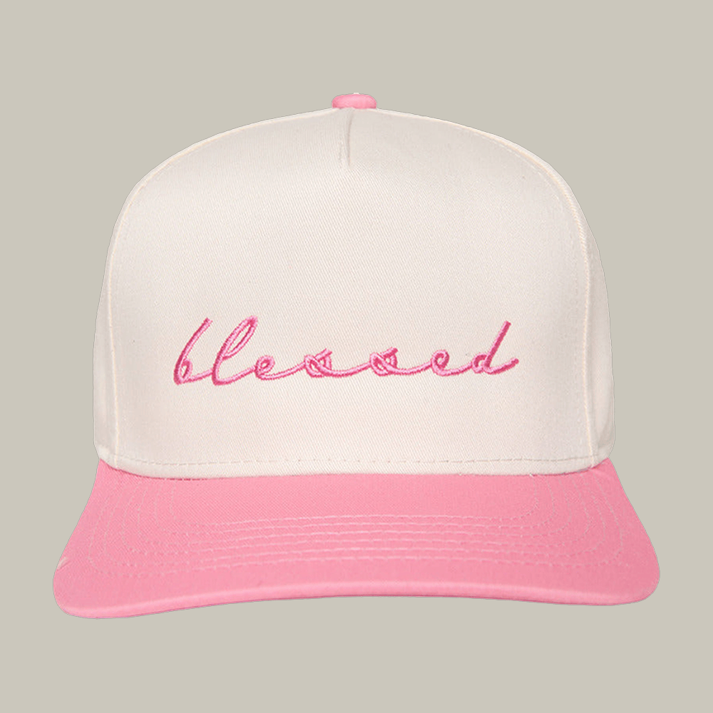 Blessed Two Toned Hat Faith Themed In God We Trust Western Trucker Hat Christian Gift Ideas