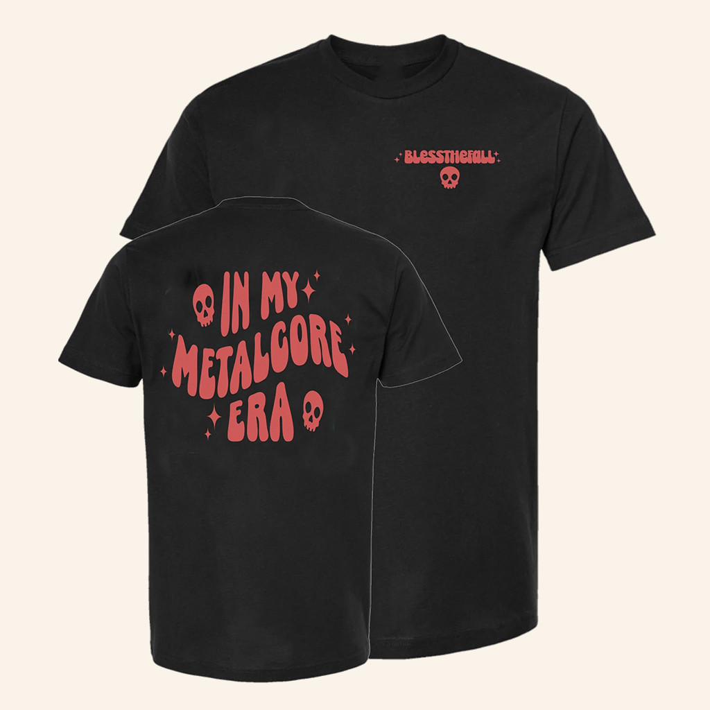 Blessthefall Merch In My Metalcore Era Shirt Gift Ideas For Music Lovers