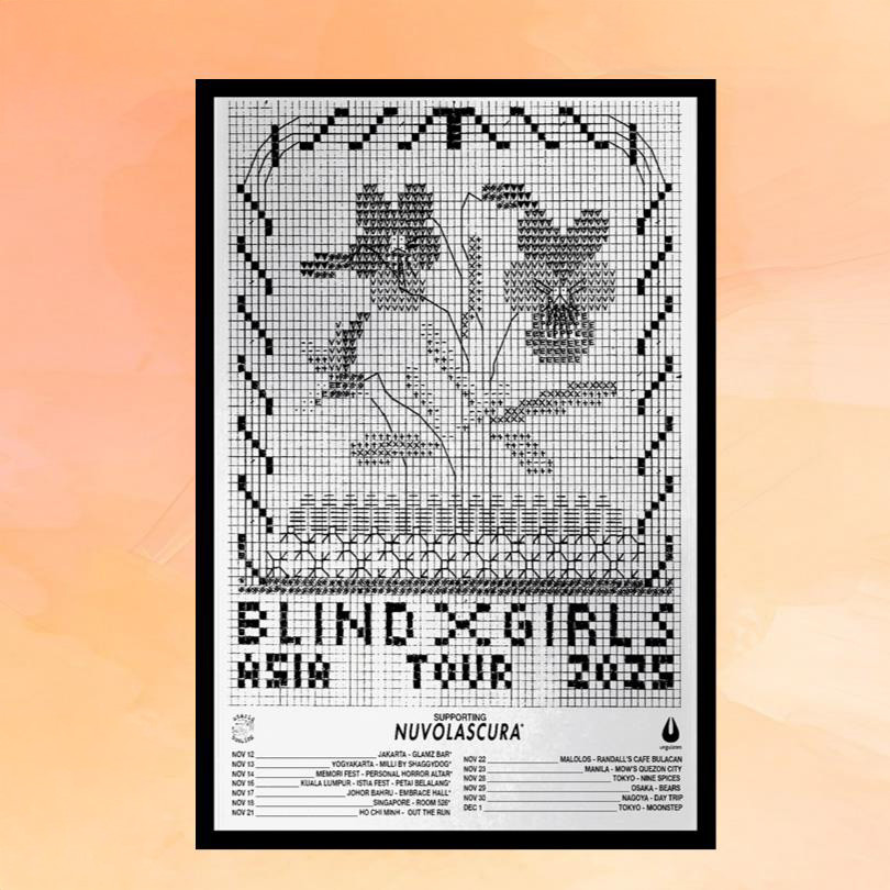 Blind X Girls Asia Festivial 2025 Poster Wall Art Decor Cool Gifts For Music Lovers Blind X Girls Asia Festivial 2025 Poster Wall Art Decor Cool Gifts For Music Lovers