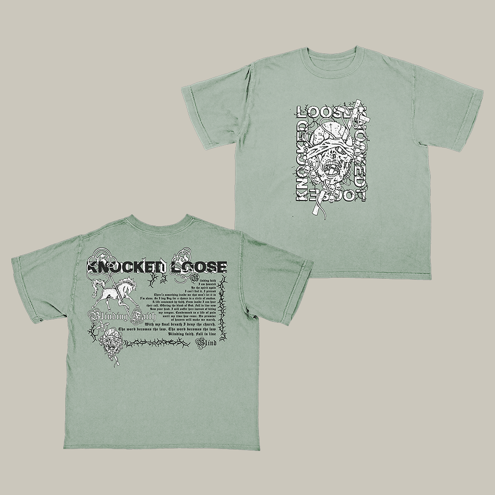 Blinding Faith Knocked Loose T-Shirt Hardcore Band Teee Present For Knocked Loose Fans