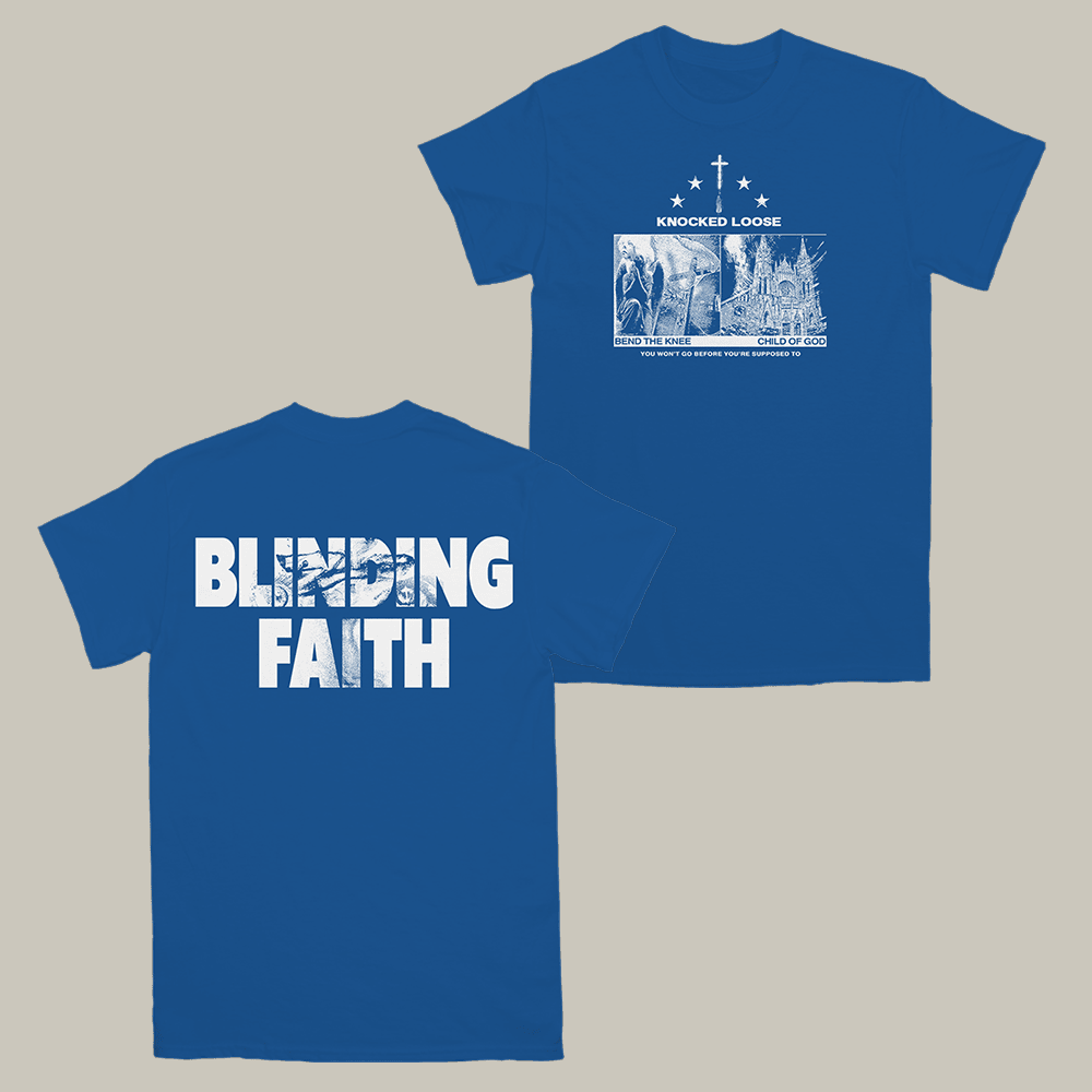 Blinding Faith Knocked Loose T-Shirt Knocked Loose Clothing Line Music Lover Present