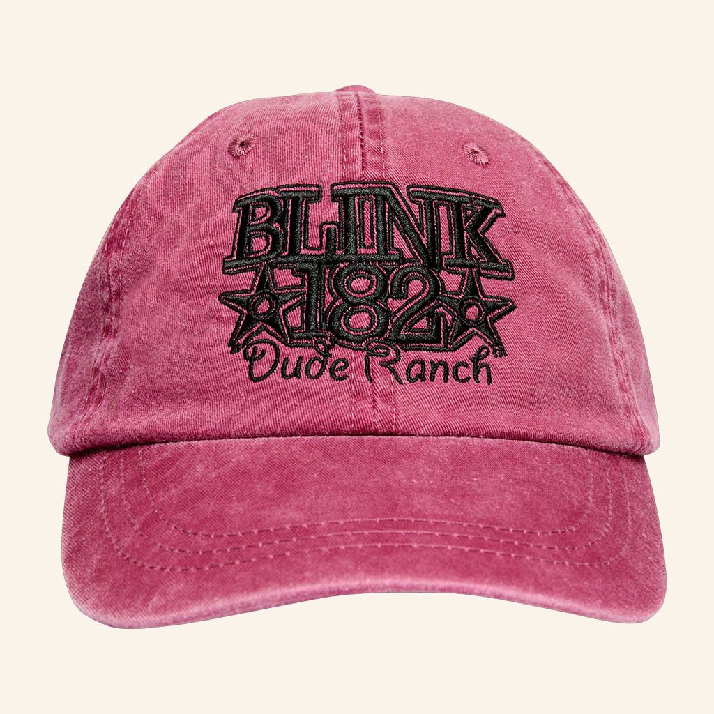 Blink 182 Merch Dude Ranch Embroidered Hat Christmas Gift Ideas For Rock Fans