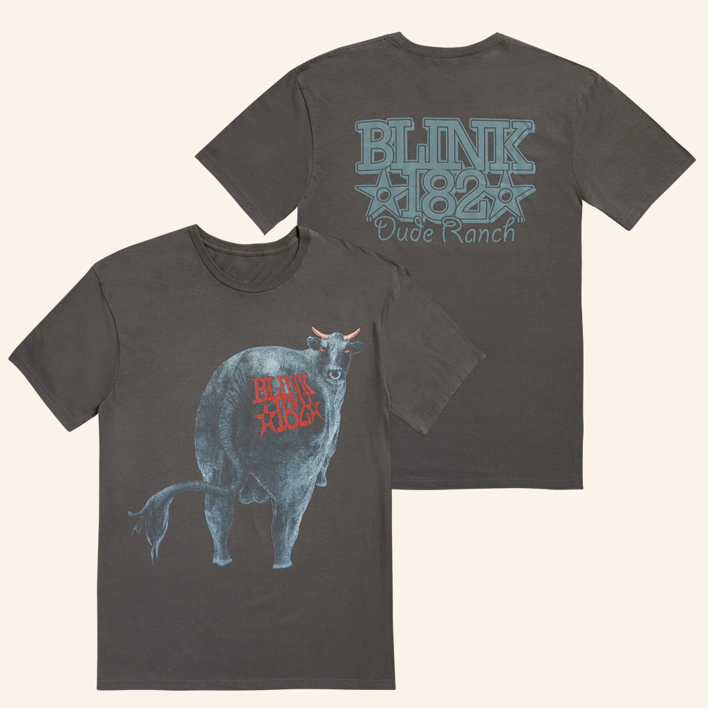 Blink 182 Merch Dude Ranch T-Shirt Blink 182 Shirt Best Gifts For Rock Fans