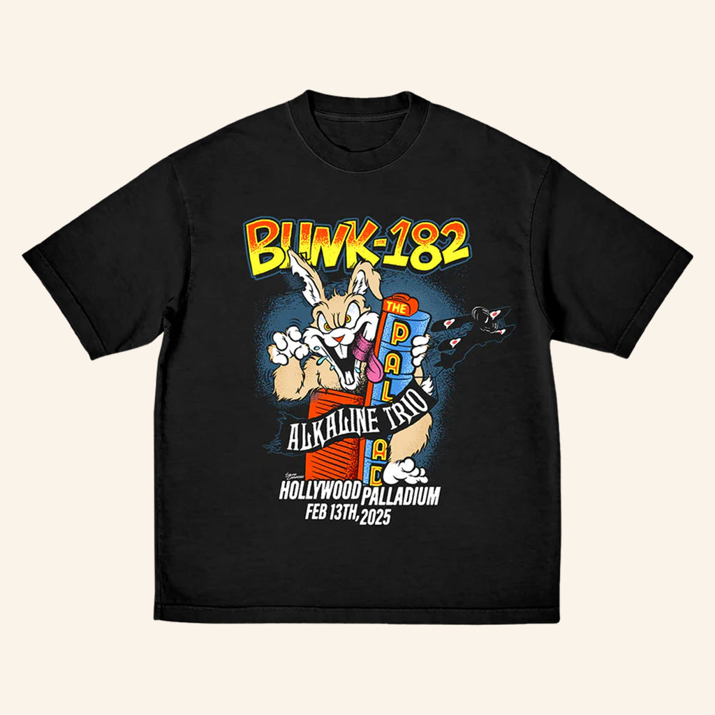 Blink 182 Merch LA Fire Aid T-Shirt Best Gifts For Music Lovers