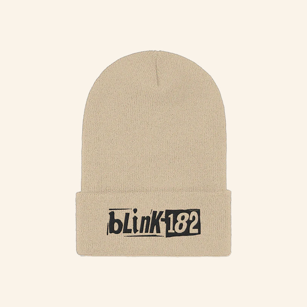 Blink 182 Merch Logo Beanie Music Lovers Gifts For Girlfriend Blink 182 Merch Logo Beanie Music Lovers Gifts For Girlfriend