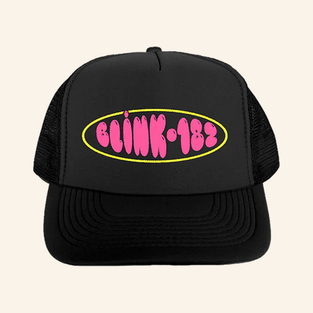 Blink 182 Merch Logo Trucker Hat Presents For Music Lovers Blink 182 Merch Logo Trucker Hat Presents For Music Lovers