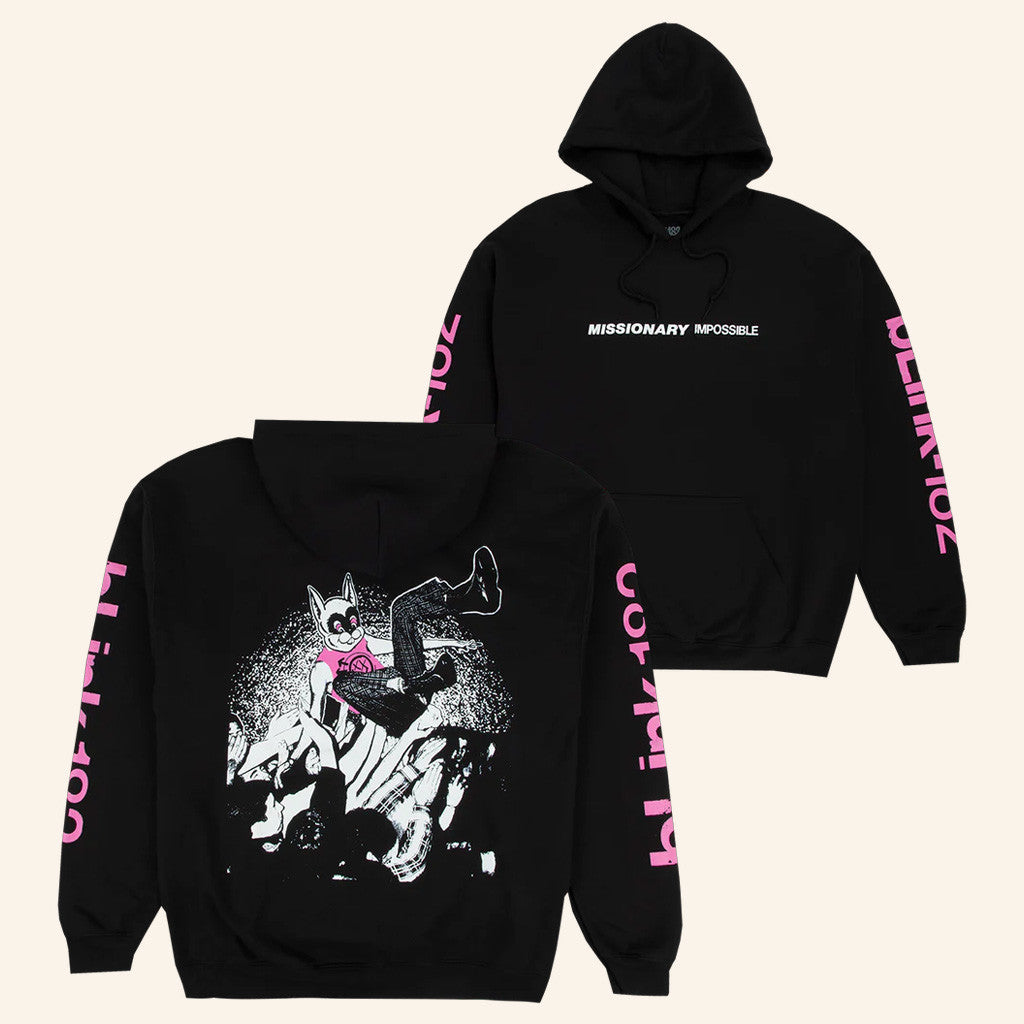 Blink 182 Merch Missionary Impossible Tour Hoodie Cool Gifts For Music Lovers Blink 182 Merch Missionary Impossible Tour Hoodie Cool Gifts For Music Lovers