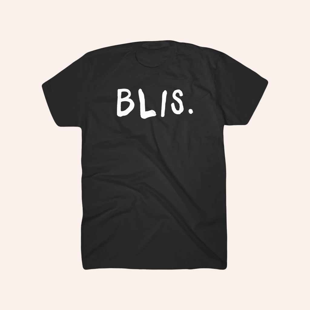 Blis Merch Blis Logo Black T-Shirt Husband Christmas Gift Ideas Blis Merch Blis Logo Black T-Shirt Husband Christmas Gift Ideas