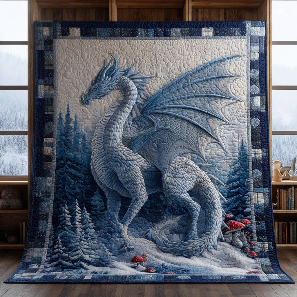 Blizzard Crown Quilt Soft Quilt Blanket Gift to Warm Hearts