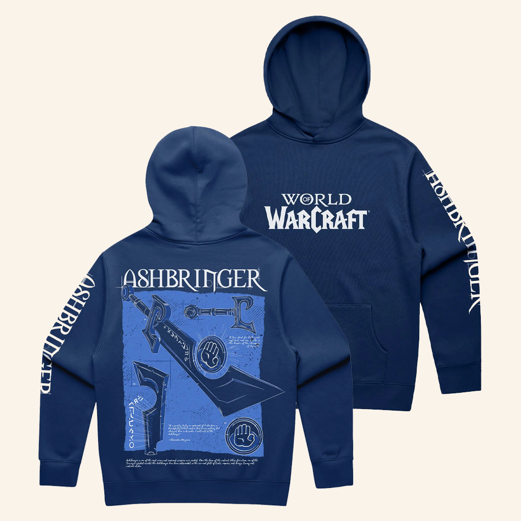 Blizzard Gear Merch World Of Warcraft Ashbringer Hoodie Best Birthday Gift For Husband