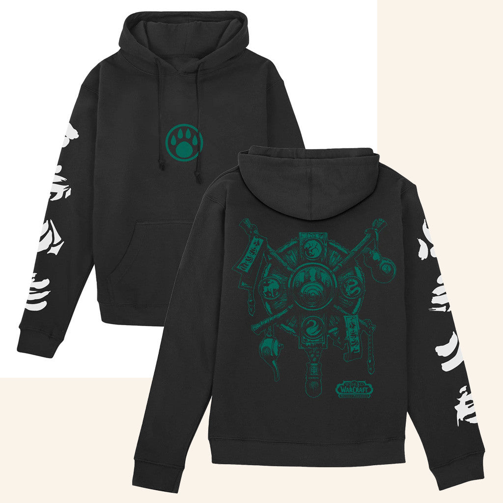 Blizzard Gear Merch World Of Warcraft Mists Of Pandaria Pandaren Crest Black Hoodie Him Gifts Blizzard Gear Merch World Of Warcraft Mists Of Pandaria Pandaren Crest Black Hoodie Him Gifts