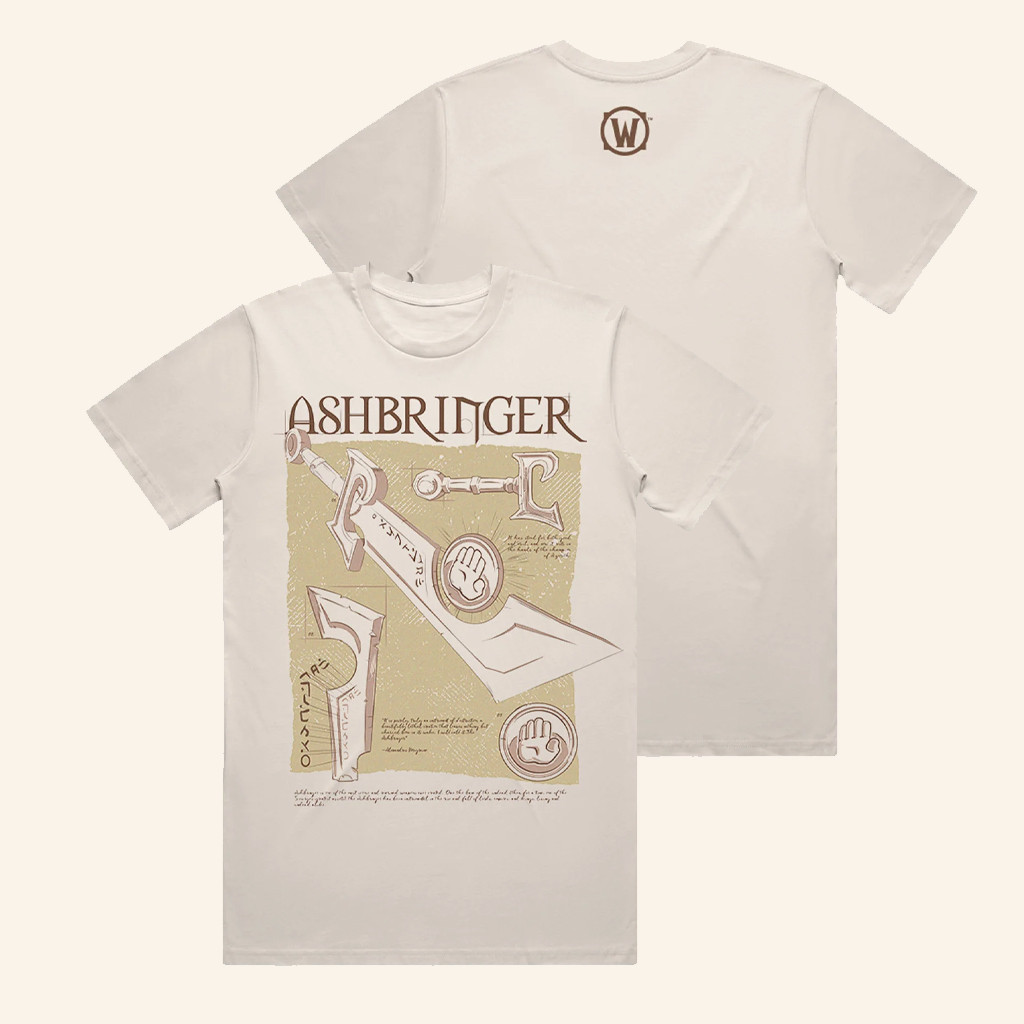 Blizzard Merch World Of Warcraft Ashbringer T-Shirt Best Gifts For Boyfriend Blizzard Merch World Of Warcraft Ashbringer T-Shirt Best Gifts For Boyfriend