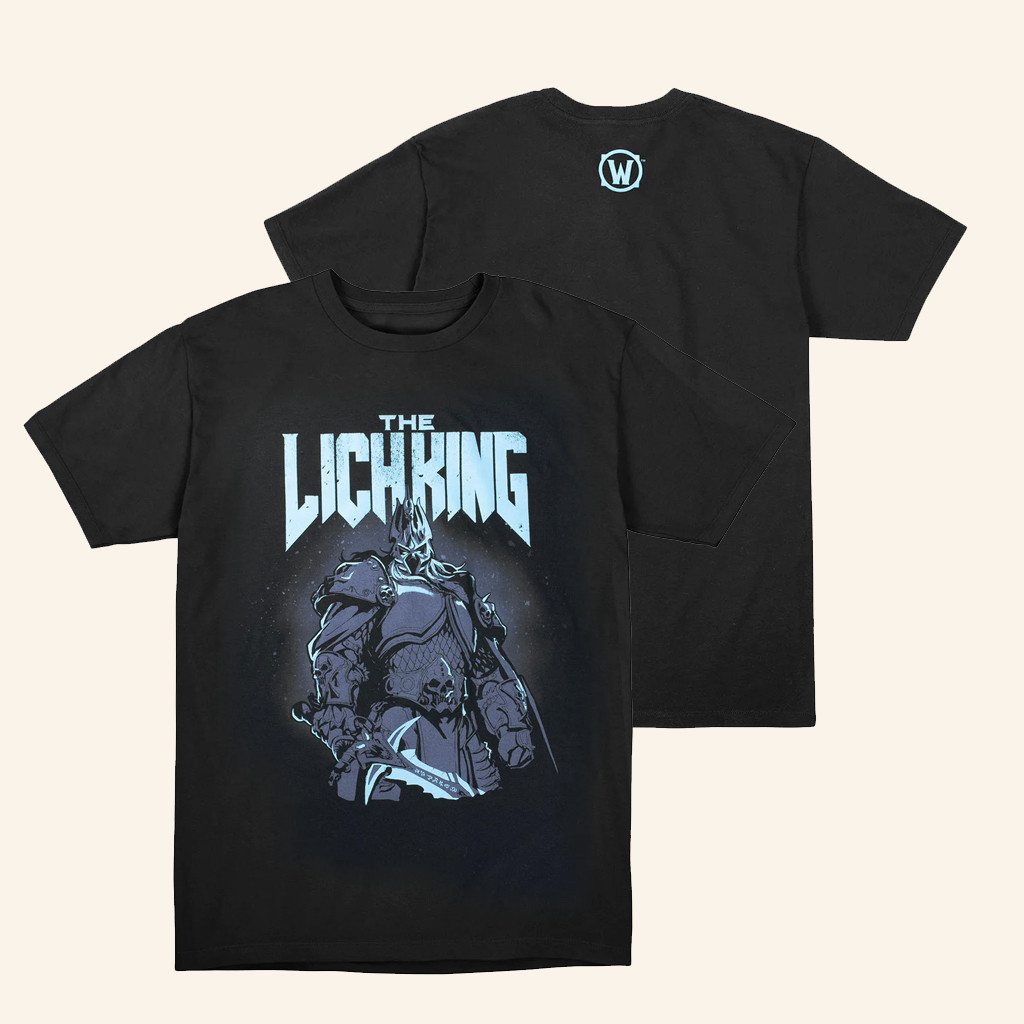 Blizzard Merch World Of Warcraft The Lich King T-Shirt Best Gifts For Brother
