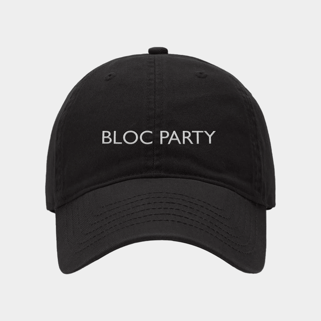 Bloc Party Merch Bloc Party Logo Hat Embroidered Gifts For Rock Band Fans