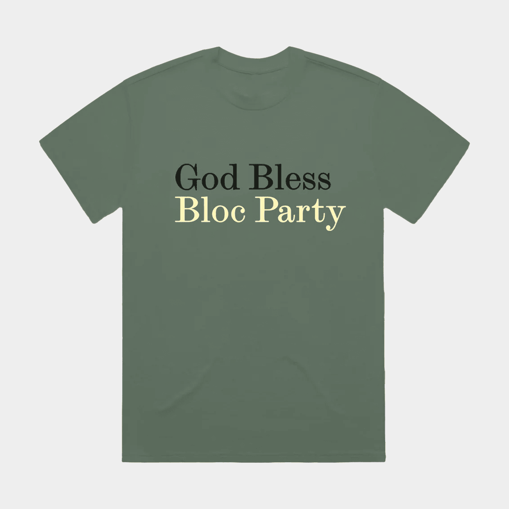 Bloc Party Merch God Bless Bloc Party T-Shirt Best Gifts For Music Lovers
