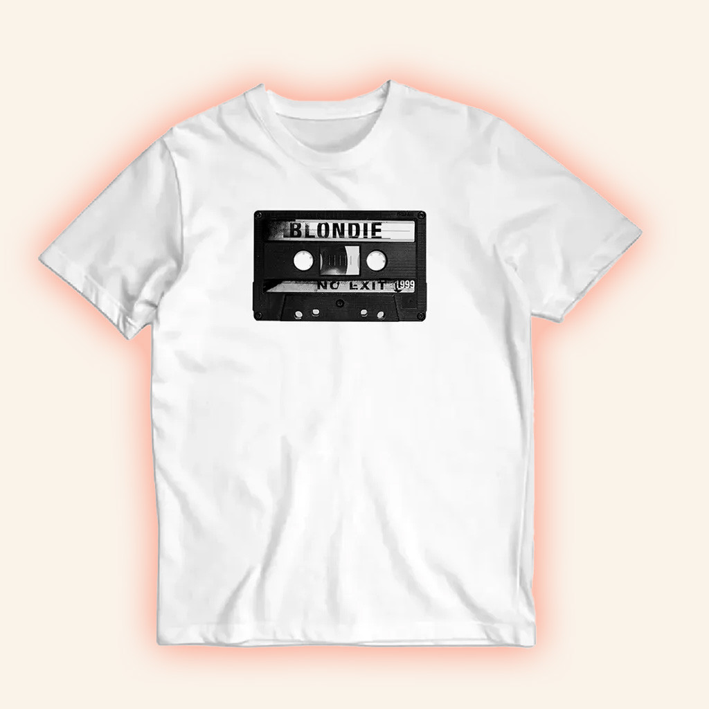 Blondie Merch No Exit Collection Cassette T-Shirt Birthday Gifts For Music Lovers Blondie Merch No Exit Collection Cassette T-Shirt Birthday Gifts For Music Lovers