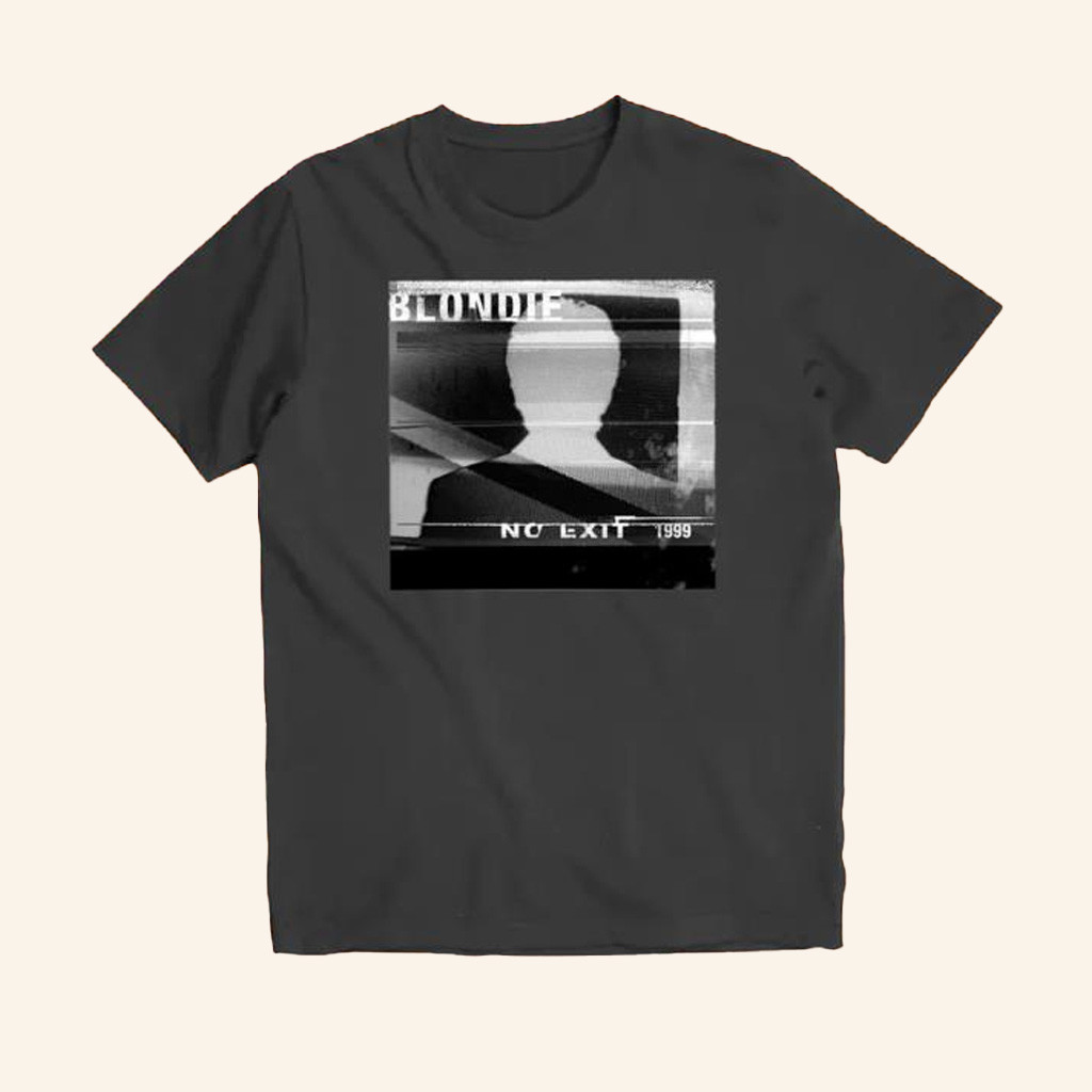 Blondie Merch No Exit T-Shirt Clem Burke Shadow Shirt Gifts For Music Fans Blondie Merch No Exit T-Shirt Clem Burke Shadow Shirt Gifts For Music Fans