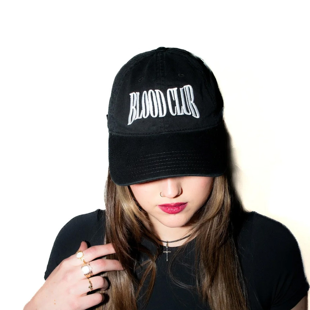 Blood Club Merch Blood Club Embroidered Hat Best Gifts For Friends