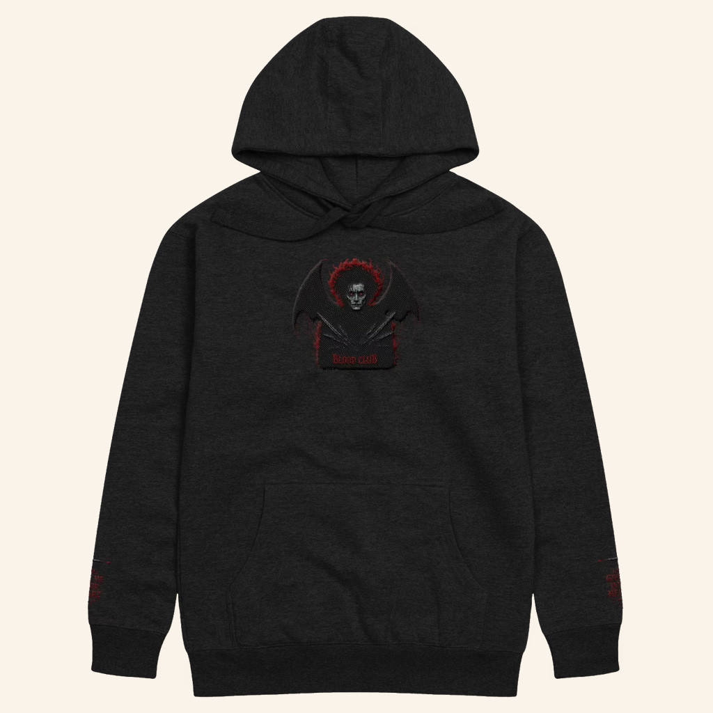 Blood Club Merch Scissorhands Hoodie Birthday Gifts Foy Boyfriend Blood Club Merch Scissorhands Hoodie Birthday Gifts Foy Boyfriend