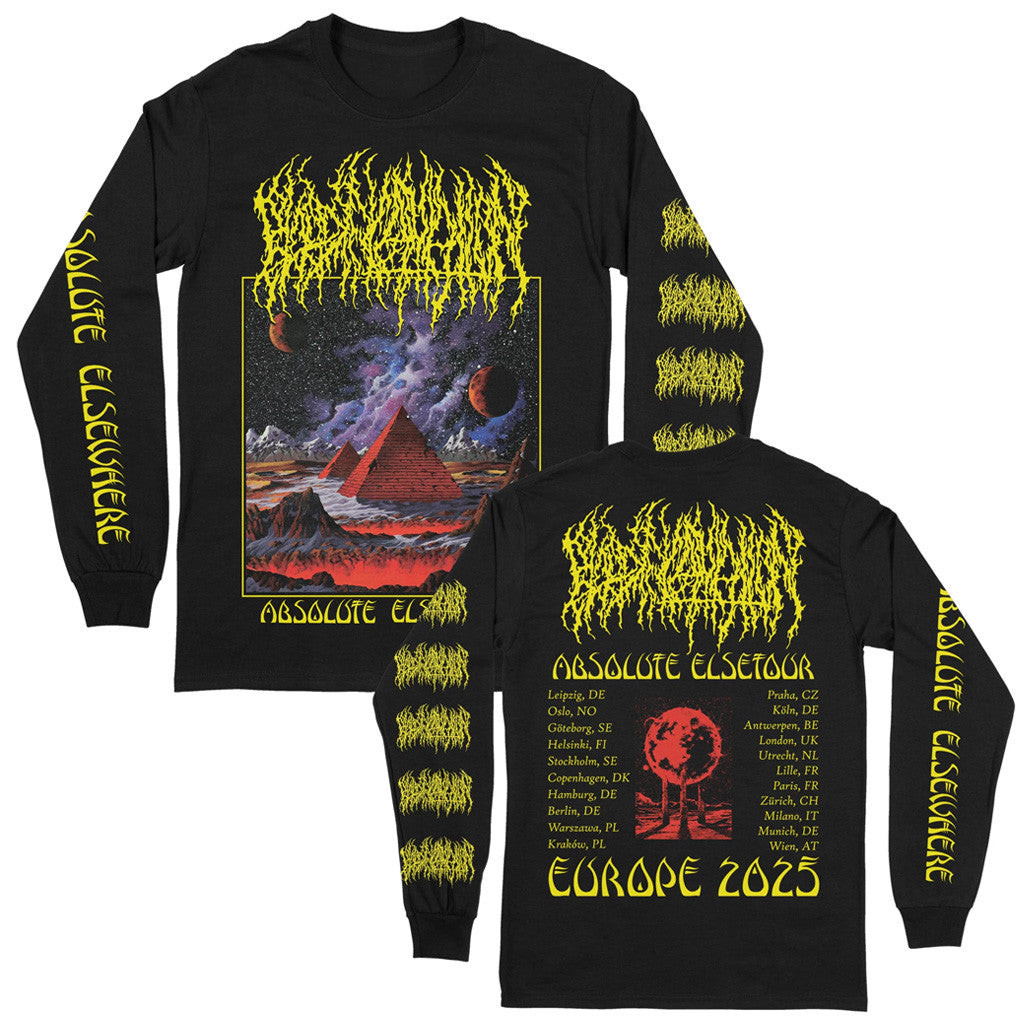 Blood Incantation Merch Absolute Elsewhere Summer 2025 Tour Long Sleeve Shirt Gifts For Him