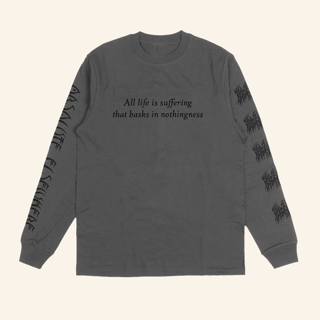 Blood Incantation Merch All Life Is Suffering Long Sleeve T-Shirt Gifts For Brother Blood Incantation Merch All Life Is Suffering Long Sleeve T-Shirt Gifts For Brother