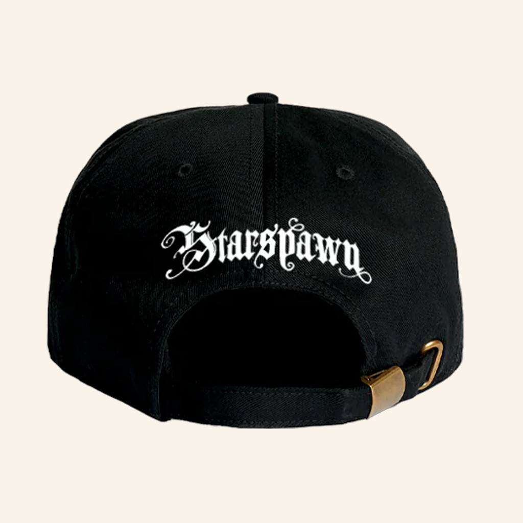 Blood Incantation Merch Embroidered Starspawn Snapback Hat Black Gifts For Dad
